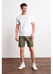 Stretch Chino Shorts Straight Fit