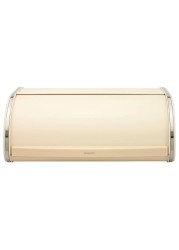 Brabantia Roll Top Metal Bread Bin (17.5 x 44.5 cm, Beige)