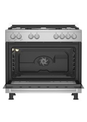 Beko Freestanding 5-Burner Gas Cooker, GGR 15125 FX NS (90 x 90 x 60 cm)