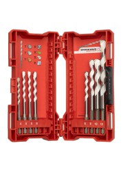 Milwaukee Shockwave Impact Duty Multi-Material Drill Bits Set (8 Pc.)