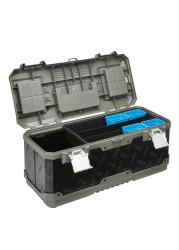 Mac Allister Metal & Plastic Tool Box (51 x 25 x 20 cm)