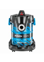 Bissell Drum PowerClean 2000W Dry 21L Vacuum Cleaner, 2027E (21 L, 2000 W)