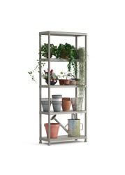 Keter Planet 5-Tier Scaffale Plus Shelf (75 x 32 x 176 cm)