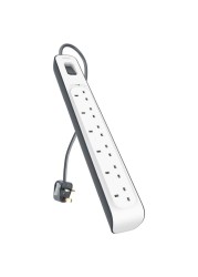 Belkin 6-Outlet Surge Protection Strip With Power Cord (2 m)