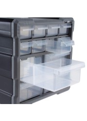 Ace Plastic 12 Drawer Storage Organizer (25.4 x 15.8 x 26.8 cm)