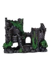 Foshan Artificial Resin Castle Ornament Aquarium Decoration