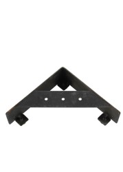 Hettich Steel Corner Leg Triangle (15 x 15 x 4.5 cm)