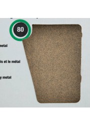 3M All Purpose Sandpaper, 80 Grit (27.9 x 22.8 cm, 25 pcs)