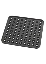 Wenko Kristall Plastic Round Sink Mat (27.5 x 31 x 1 cm)