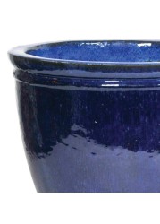 Glazed Terracotta Ypsilon Plant Pot Generic (28 x 28 x 23 cm, Small)