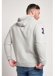 U.S. Polo Assn. Grey Player 3 Zip Through BB Hoodie