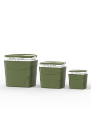 Cosmoplast Plastic Chill Box Set (3 Pc.)