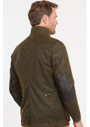 جاكيت شمع Ogston أخضر زيتوني من Barbour