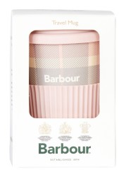 كوب السفر من Barbour® Pink Tartan