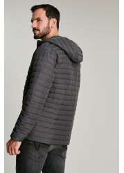 Joules Grey Padded Coat