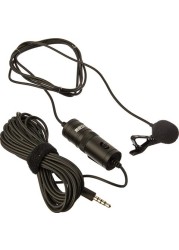 Boya By M1 Lavalier Microphone For Smartphones Canon Nikon DSLR Cameras Camcorders Audio Recorder