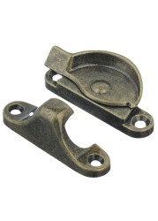 Ace Brass Crescent Sash Lock (4.3 x 6 cm)