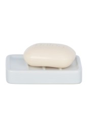 Wenko Hexa Ceramic Soap Dish (13 x 13 x 2.5 cm)