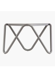 Vogue Steel Low Table Lafuma Mobilier (57 x 32 cm, Titane)