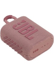 JBL GO 3 Portable Bluetooth Speaker, Pink