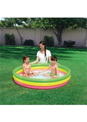 Bestway 3-Ring Summer Colors Paddling Pool (152.4 x 30.4 cm)