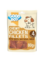 Armitage Good Boy Chewy Chicken Fillets Dog Treat (Adult Dogs, 80 g)