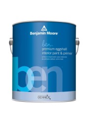 Benjamin Moore Ben Eggshell Interior Latex Paint & Primer (3.7 L, Base 2)