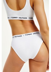 ملابس داخلية بيكيني قطن 85 أبيض من Tommy Hilfiger