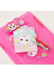 Hot Focus 14-Piece Caticorn Stationery Set