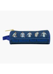 Real Madrid Print Round Pencil Case