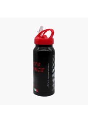 Ferrari Print Water Bottle with Straw