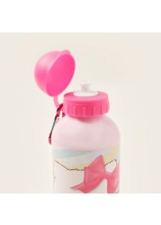 Hello Kitty Print Aluminium Water Bottle - 600 ml