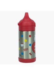 Hello Kitty Print Stainless Steel Water Bottle - 300 ml