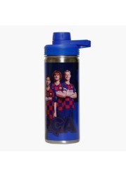 Barcelona Print Water Bottle with Lid - 600 ml