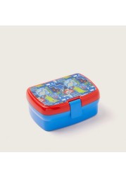 Juniors Dinosaur Print Lunch Box with Clip Lock Lid