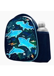 Smash Printed Lunch Bag and Water Bottle Set