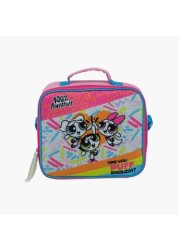 The Powerpuff Girls Print Lunch Bag with Adjustable Strap