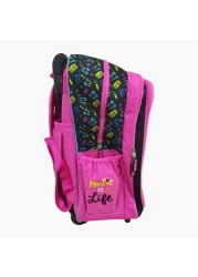 Trolls Print Trolley Backpack - 18 inches