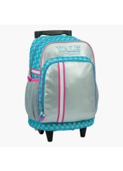 Yale University Textured Trolley Backpack - 16 inches