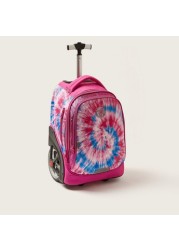 SHOUT Printed Trolley Bag with Retractable Handle - 18 inches