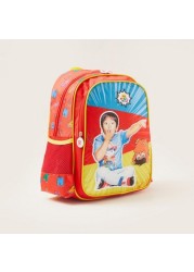 Ryan's World Print Backpack with Zip Closure - 14 inches