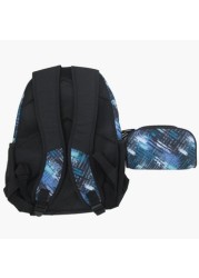 Juniors Printed Backpack and Pencil Case - 16 inches