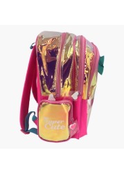 JoJo Siwa Print Backpack with Adjustable Straps - 16 inches