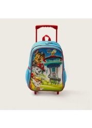 PAW Patrol Print 5-Piece Trolley Backpack Set