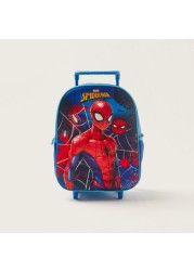 First Kid Spider-Man 3D Print 3-Piece 12-inch Trolley Backpack Set