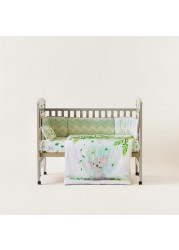 Fancy Fluff Koala Print 4-Piece Organic Bedding Set