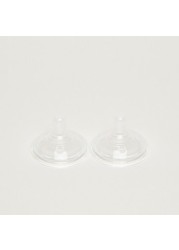 Tommee Tippee Closer to Nature 2-Piece Medium Flow Teat Set -3 months+