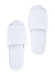 DISP SLIPPERS TOWELLING OPEN