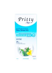 Pritty Body Wax Strips All Skin Types |1 KIT