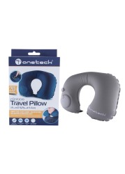 Onetech Travel Pillow - Blue / Grey